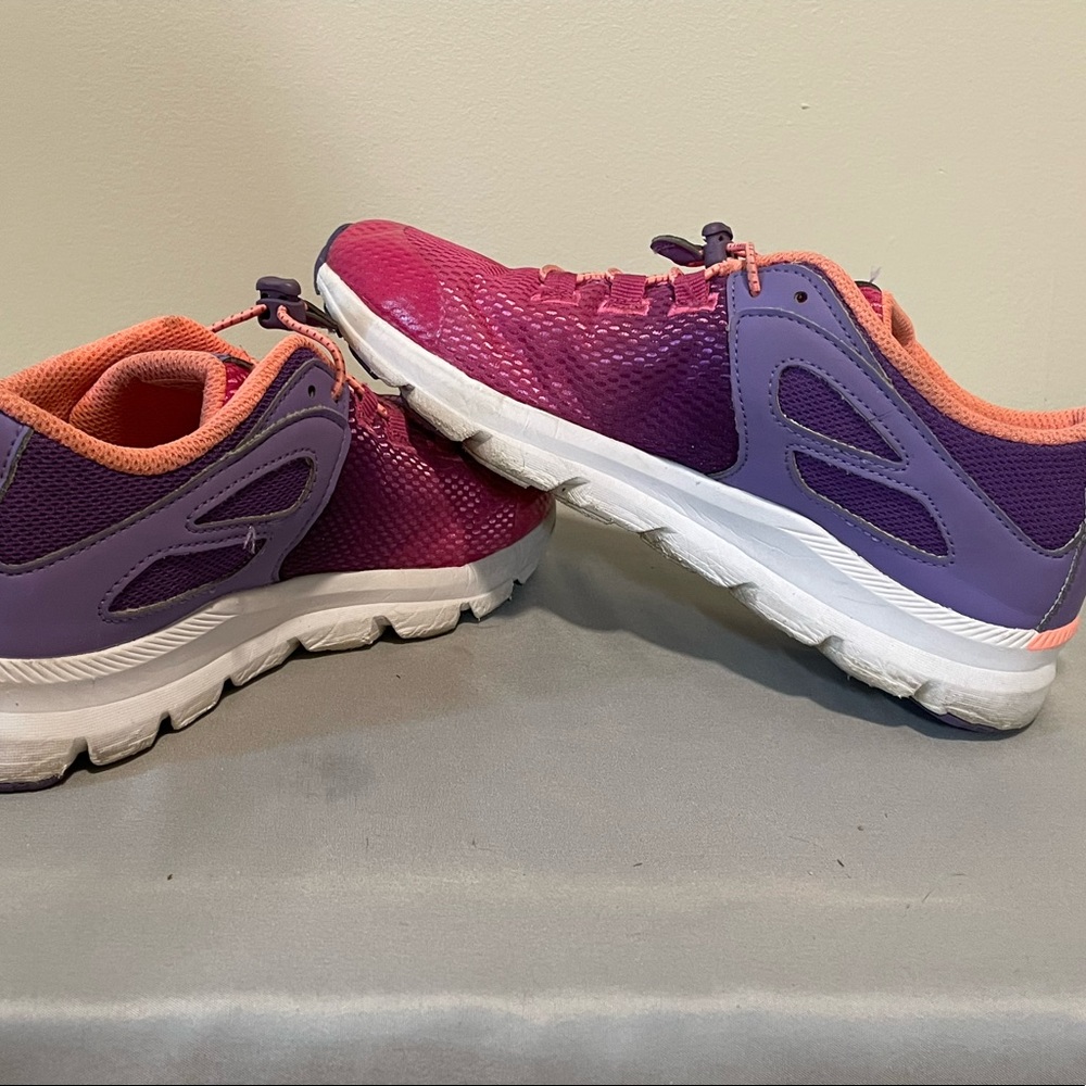 Saucony S-Fusion Sneakers - Pink/Purple/Peach - Size 6M